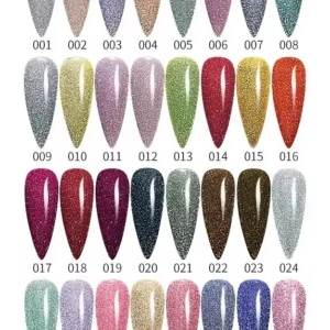 WOO004029þCoffret vernis scintillant (36 couleurs-15ml)