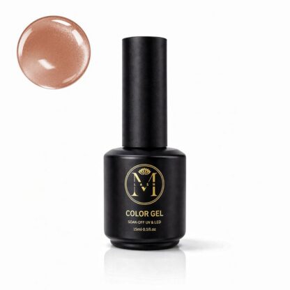 WOO003195þM LASH Cat Eye Vernis Semi-Permanent 15ml | Effet Œil de Chat Magnétique [10_Coucher de Soleil Ambré