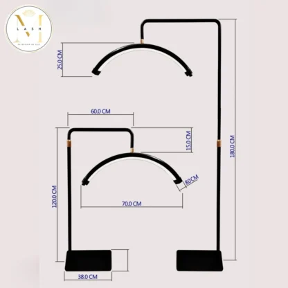 WOO003228þLampe LED Demi-Lune – Éclairage Professionnel